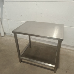 Table inox 93 x 70 x 89 cm
